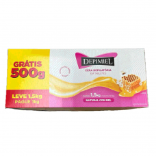 Depimiel Cera Deo Natural Tabletes Leve 1,5kg Pague 
 Código 9902 
EAN 7794728011075