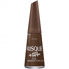 Esmalte Risque  Iza Esse Marrom E Meu 8ml