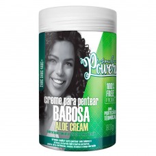 Soul Power Babosa Aloe Cream Creme de Pentear Hidratante - 800g