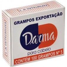 Darma Grampo Para Cabelo Loiro Nº 5  100 Unidades