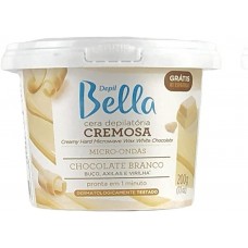 Depil Bella Cera Micro Ondas Chocolate Branco 100g 