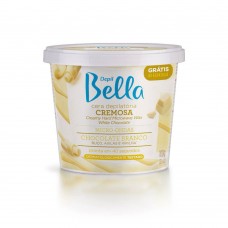 Depil Bella Cera Cremosa Micro Ondas Chocolate Branco 100gr