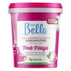 Depil Bella Cera Hidrossolúvel Natural Pink Pitaya Morna 600g 
 Código 9826 
EAN 7898212287592