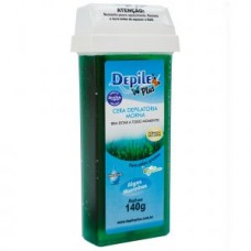 Depile Cera Plus Depilatoria Roll-On Algas 140g