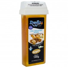 Depile Cera Plus Depilatoria Roll-On Argan140g