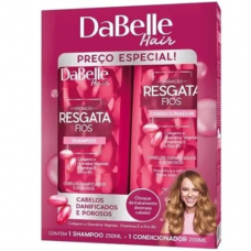 Kit DaBelle Hair Intense Resgata Fios Shampoo 250ml + Condicionador 175ml
Código 6455
EAN 7898965666002