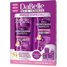 DaBelle Kit Meu Cronograma Perfeito Shampoo 250ml + Condicionador
Código 6474
EAN 7908448000473