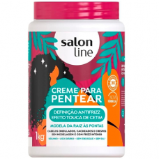 Salon Line Creme de Pentear Definição Antifrizz Touca De Cetim 1kg 
 Código 2000 
EAN 7908458317165