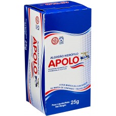 Algodao Apolo Caixa Branco 25G