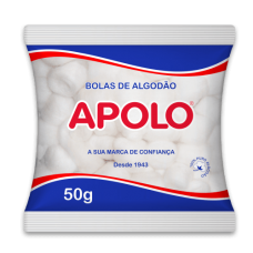 Algodão Branco Apolo bolas 50g