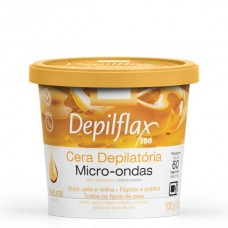 Depilflax Cera de Micro-ondas Natural 100g