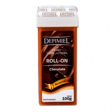 Depimiel Chocolate - Cera Depilatória Roll-On 100g