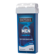 Depimiel Men Powerful - Cera Depilatória Roll-On 100g