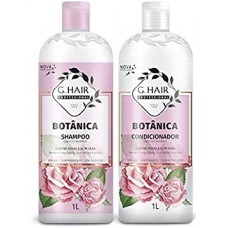 G.Hair Botânica Shampoo + Condicionador Cabelos Normais 1lt